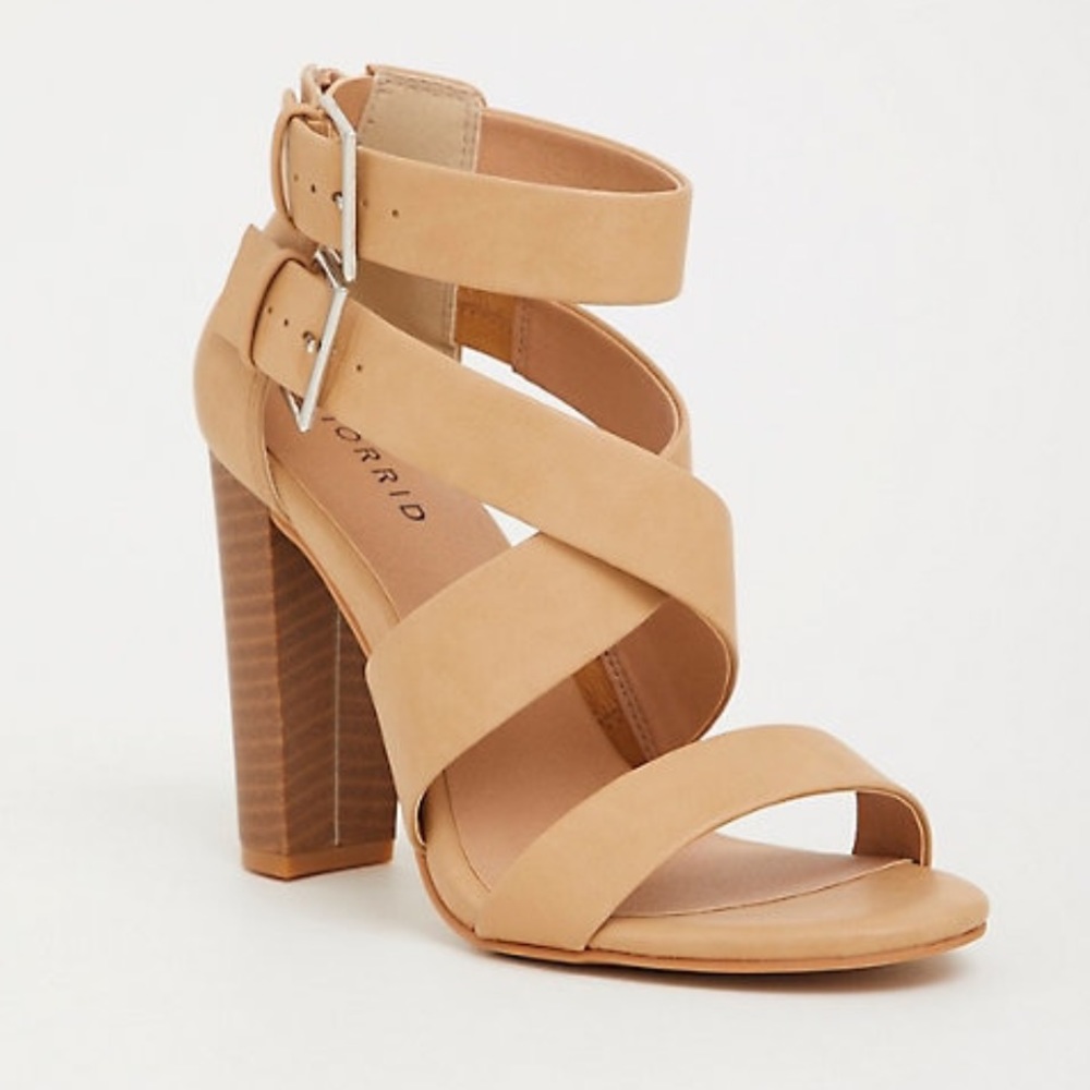 Torrid Nude Heels (Wide Width)